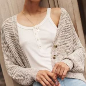 Madewell Marled Hartley Cardigan